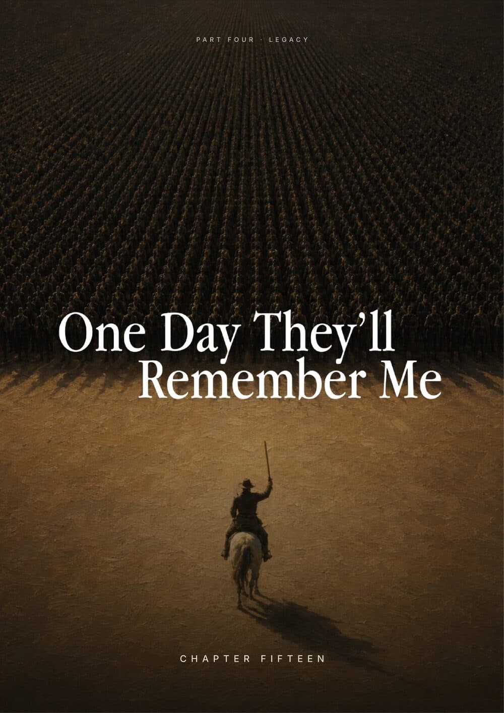 One Day They’ll Remember Me, chapter cover
